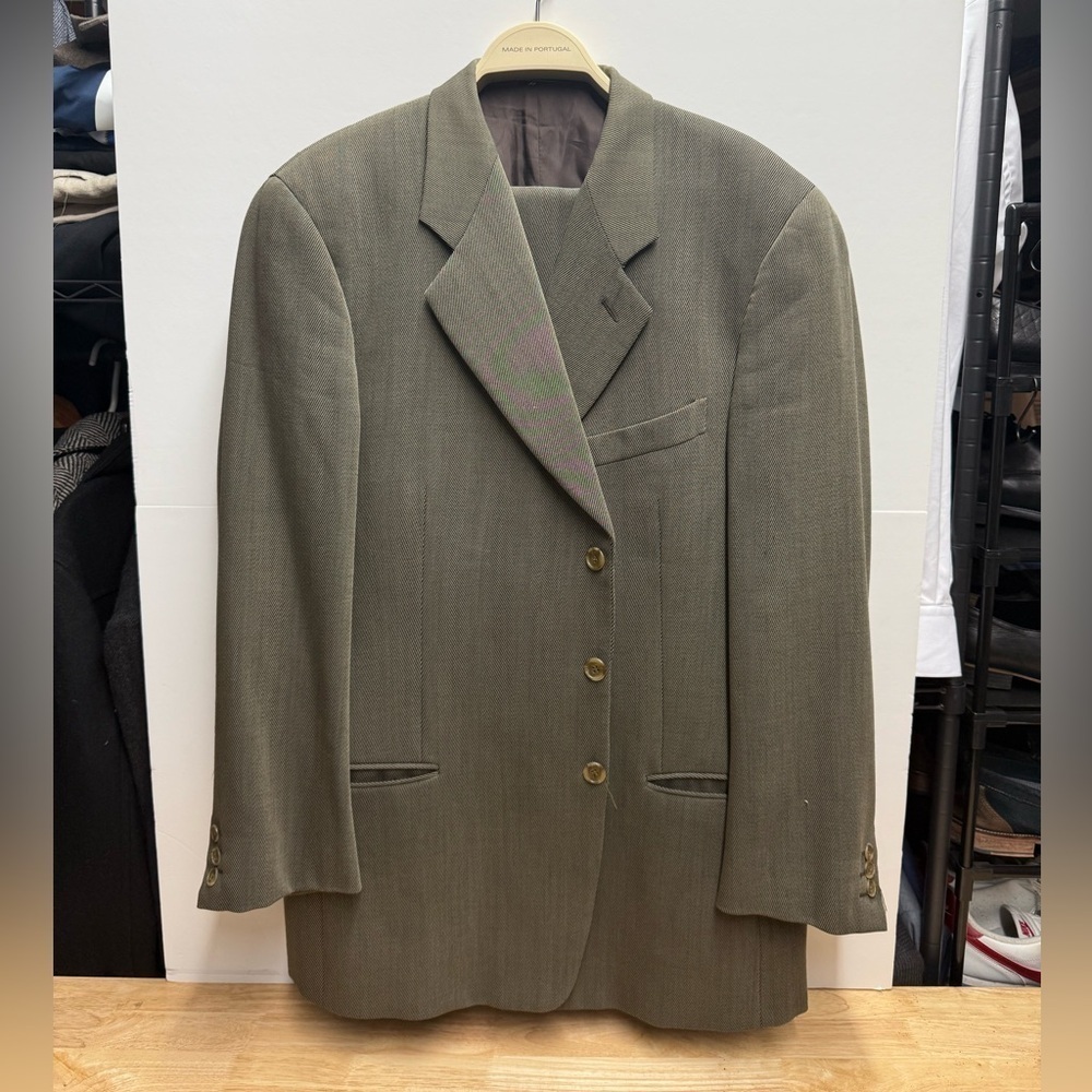 Vintage Green Giorgio Armani Collezioni 3PC Suit